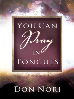 cover image of You Can Pray in Tongues